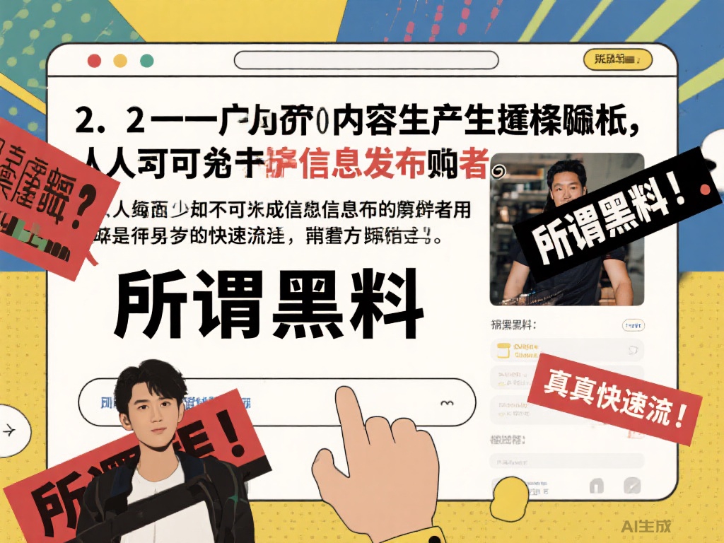吃瓜前线：短视频追踪爆料